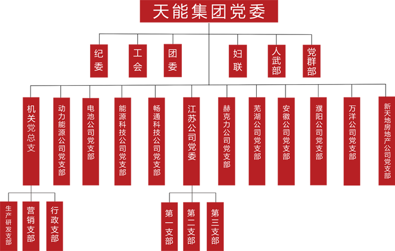 月博建团党委组织架构